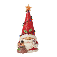 Load image into Gallery viewer, Gnome Santa Wrap in Lights