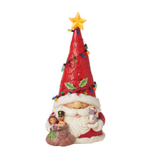 Load image into Gallery viewer, Gnome Santa Wrap in Lights