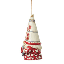 Load image into Gallery viewer, Nordic Noel Gnome With Heart Hanging Ornament