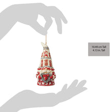 Load image into Gallery viewer, Nordic Noel Gnome With Heart Hanging Ornament