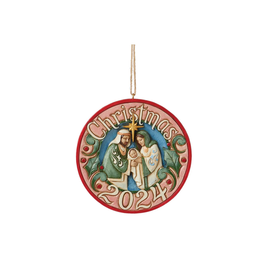 Annual 2024 Dated Family Hanging Ornament