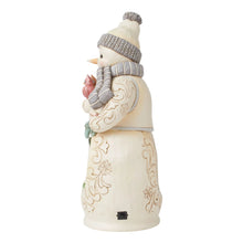 Load image into Gallery viewer, Snowman with Open Scene LED White Woodlands