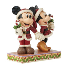 Load image into Gallery viewer, Candy Cane Christmas Mickey &amp; Minnie with Candy Canes