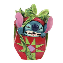 Load image into Gallery viewer, Holiday Mischief Stitch Tearing Christmas Present