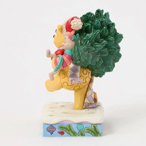 A Tree for Two Winnie the Pooh & Piglet with Christmas Tree