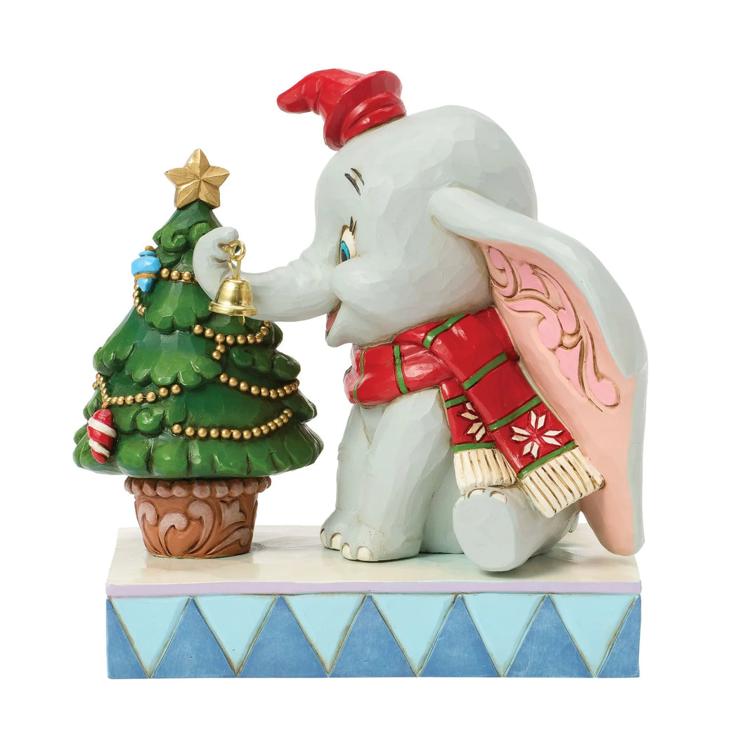 Merry Moments Dumbo with Christmas Tree