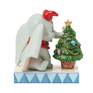 Merry Moments Dumbo with Christmas Tree