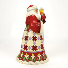 Load image into Gallery viewer, Spreading Christmas Cheer Santa holding Cardinal