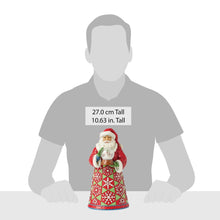 Load image into Gallery viewer, Santa Holding Mini Globe