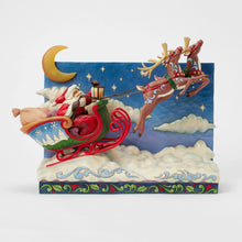 Load image into Gallery viewer, Santa Sleigh with Reindeer LED
