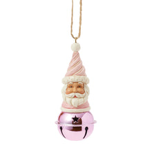 Load image into Gallery viewer, Heartwood Sweets Santa Bell Hanging Ornament