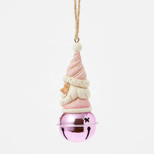 Load image into Gallery viewer, Heartwood Sweets Santa Bell Hanging Ornament