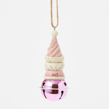 Load image into Gallery viewer, Heartwood Sweets Santa Bell Hanging Ornament