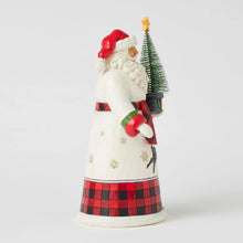 Load image into Gallery viewer, Santa Delivers Santa with Sisal Tree