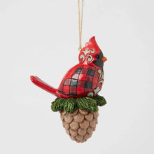 Load image into Gallery viewer, Highlnd Glen Cardinal Pine Hanging Ornament