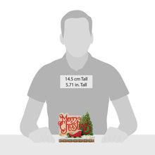 Load image into Gallery viewer, Sleighing Through the Pines Merry Christmas Lodge