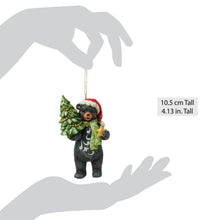 Load image into Gallery viewer, Lodge Black Bear Hanging Ornament