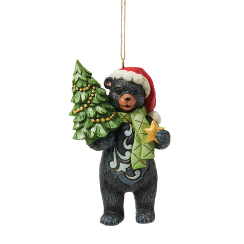 Lodge Black Bear Hanging Ornament