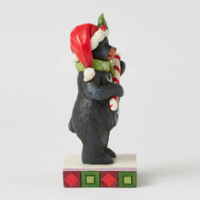 Load image into Gallery viewer, Beary Merry Christmas Lodge Black Bear with Candy Cane