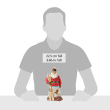 Load image into Gallery viewer, Gone Skiing Lodge Santa with Skis