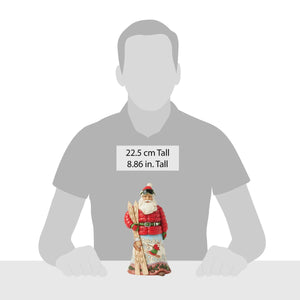 Gone Skiing Lodge Santa with Skis