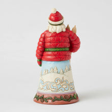 Load image into Gallery viewer, Gone Skiing Lodge Santa with Skis