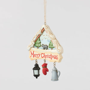 Christmas at the Lodge Hanging Ornament