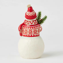 Load image into Gallery viewer, An Evergreen Twist Snowman with Branch