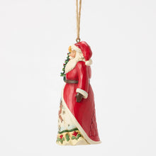 Load image into Gallery viewer, Santa Vintage Christmas Hanging Ornament