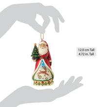 Load image into Gallery viewer, Santa Vintage Christmas Hanging Ornament