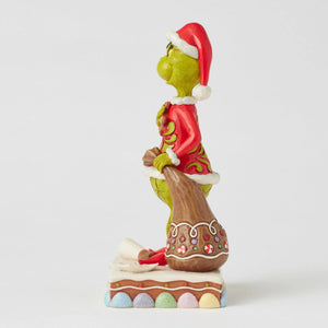 The Grinch Eating Cookies Figurine