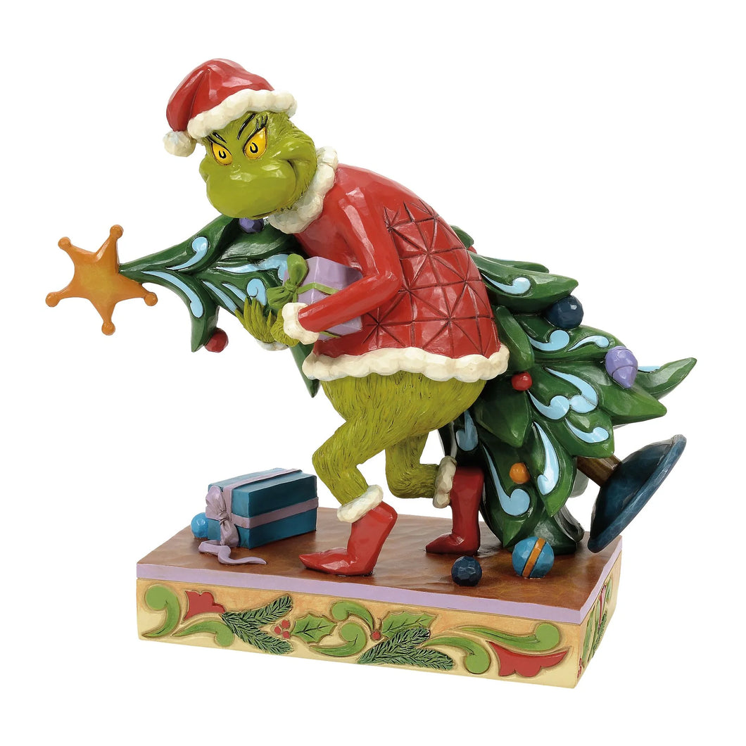 The Grinch Stealing a Tree