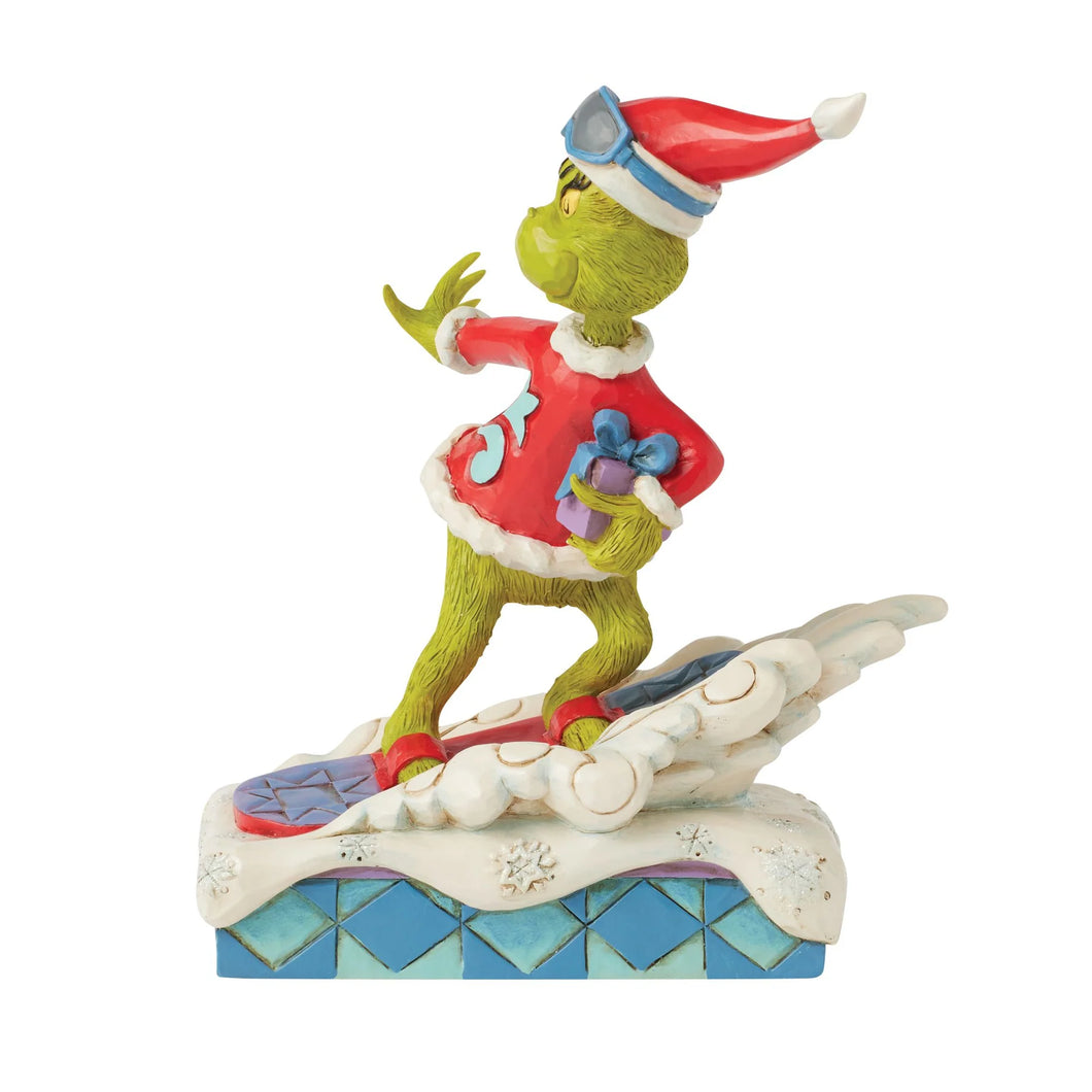 The Grinch Snowboarding