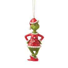 Load image into Gallery viewer, Grinch with Hands on Hips Hanging Ornament