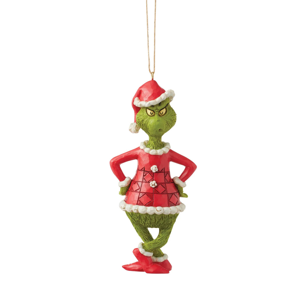 Grinch with Hands on Hips Hanging Ornament