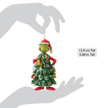 Load image into Gallery viewer, Grinch Dressed as Tree Hanging Ornament