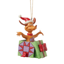 Load image into Gallery viewer, Max in a Present Hanging Ornament