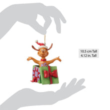 Load image into Gallery viewer, Max in a Present Hanging Ornament