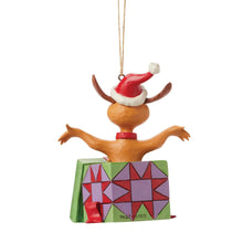 Load image into Gallery viewer, Max in a Present Hanging Ornament