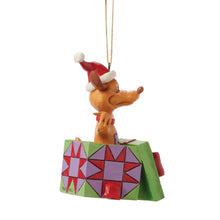 Load image into Gallery viewer, Max in a Present Hanging Ornament