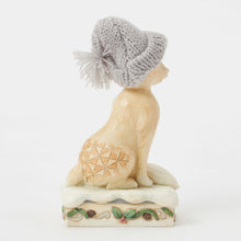 Load image into Gallery viewer, Foxy Festive Spirit Fox in Knitted Hat