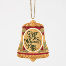 Load image into Gallery viewer, Rotating Holy Family in Bell Hanging Ornament