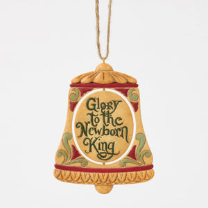 Rotating Holy Family in Bell Hanging Ornament