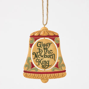 Rotating Holy Family in Bell Hanging Ornament