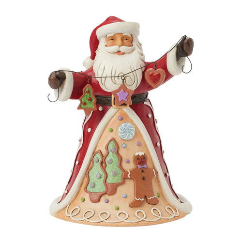 Gingerbread Santa Cookie Garland