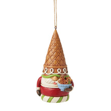 Load image into Gallery viewer, Gingerbread Gnome Hanging Ornament