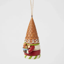 Load image into Gallery viewer, Gingerbread Gnome Hanging Ornament