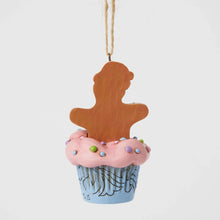 Load image into Gallery viewer, Gingerbread Cupcake Hanging Ornament