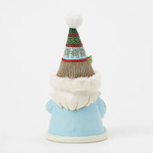 Load image into Gallery viewer, Wreathed in Holiday Joy Gnome with Wreath &amp; Fur Trimmed Hat