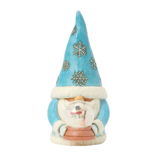 Holiday Gnome with Mini Globe